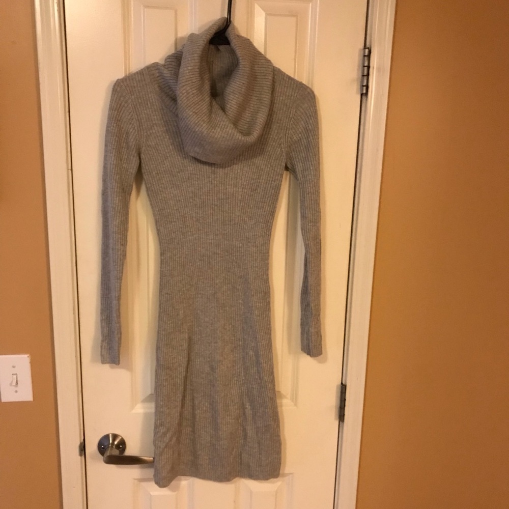 Long sleeve turtleneck dress
